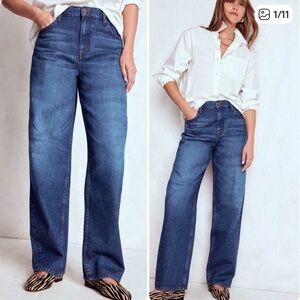 Boden Dark Vintage Barrel Leg Women’s Denim Jeans